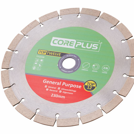 Picture of XMS25DB230 - Coreplus 230mm Diamond Blade Twin Pack