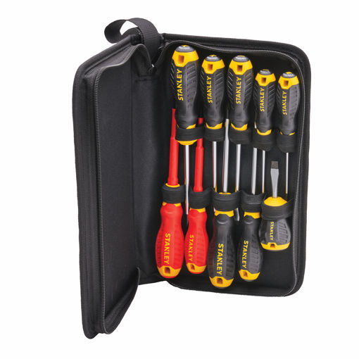 Picture of XMS25SDSET10 - STANLEY 10 Piece Screwdriver Set