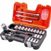 Picture of XMS25SS12 - Bahco 1/2in Drive Socket Set (24 Piece)