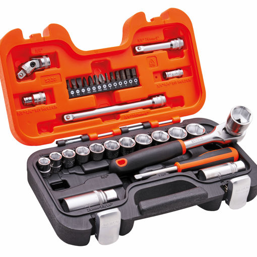 Picture of XMS25SS38 - Bahco 3/8in Drive Socket Set