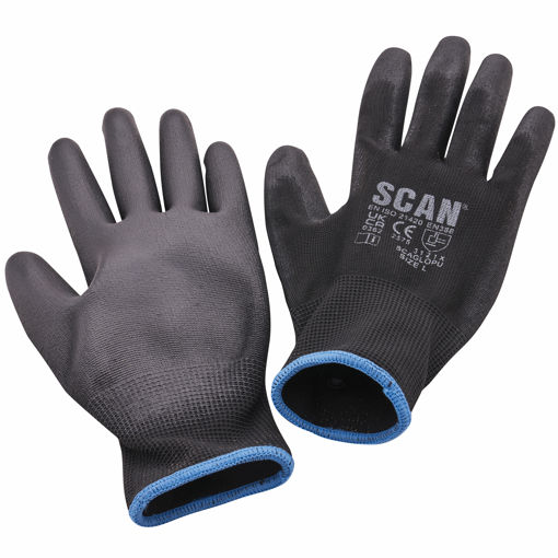 Picture of XMS25GLDIP5 - Scan Dipped PU Gloves