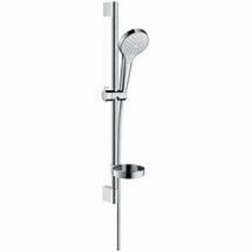 Picture of OASIS MULTI FUNCTION SHOWER RAIL KIT c/w SOAP DISH CHROME OSKMFC K21131