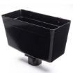 Picture of Brett Martin 68mm Round Downpipe Rainwater Head (universal) - Black
