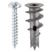 Picture of TIMCO  Metal Speed Plug with Screw Plasterboard Fixing Size 37   5pk