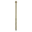 Picture of TIMCO 6.7 x 150 Timber Screws Hex Flange Head Exterior Green (TIMbag of 30)