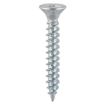 Picture of TIMCO Twin-Threaded Countersunk Silver Woodscrews - 8 x 1/2 (Box of 200)
