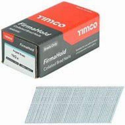 Picture of 16g x 38 FirmaHold Collated Brad Nails - 16 Gauge - Angled - Galvanised