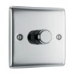 Picture of Single Dimmer Switch - Polished Chrome