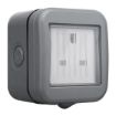Picture of IP55 Weatherproof Single Unswitched Socket