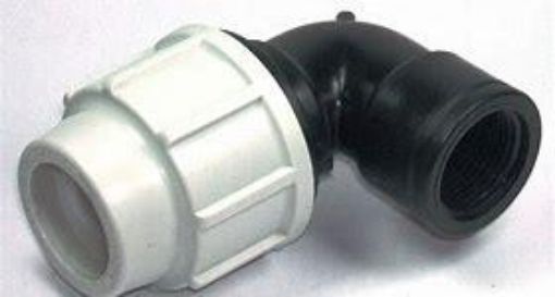 Picture of PLASSON 90 DEG FEMALE ELBOW 32 x 3/4" PL071500032007