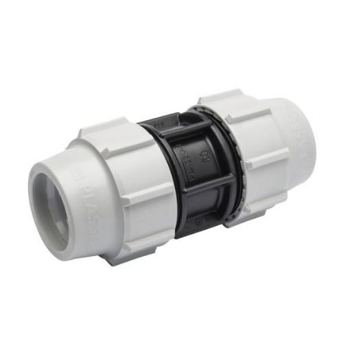 Picture of PLASSON STRAIGHT COUPLING 32MM - 32MM 7010EEO