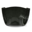 Picture of Brett Martin 115mm Deepstyle Cast Iron Effect 135° Gutter Angle - Classic Black