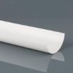 Picture of Brett Martin 112mm x 2m Roundstyle Gutter - Arctic White