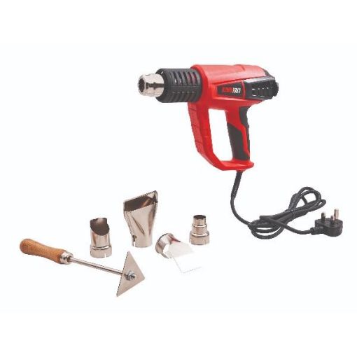 Picture of OLYMPIA HEAT GUN & ACCESSORIES 2000w - 230v XMS24HEATGUN