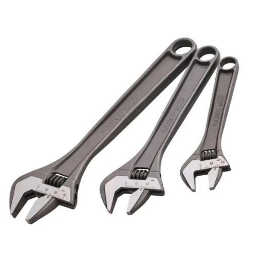 Picture of XMS26ADJ3 - Bahco 3 Piece Adjustable Wrench Set